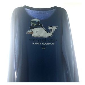 Happy Holidays 2016 Vineyard Vines long sleeve